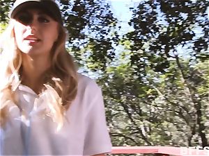 Camping girl/girl fuck-fest with Alexa mercy and friends